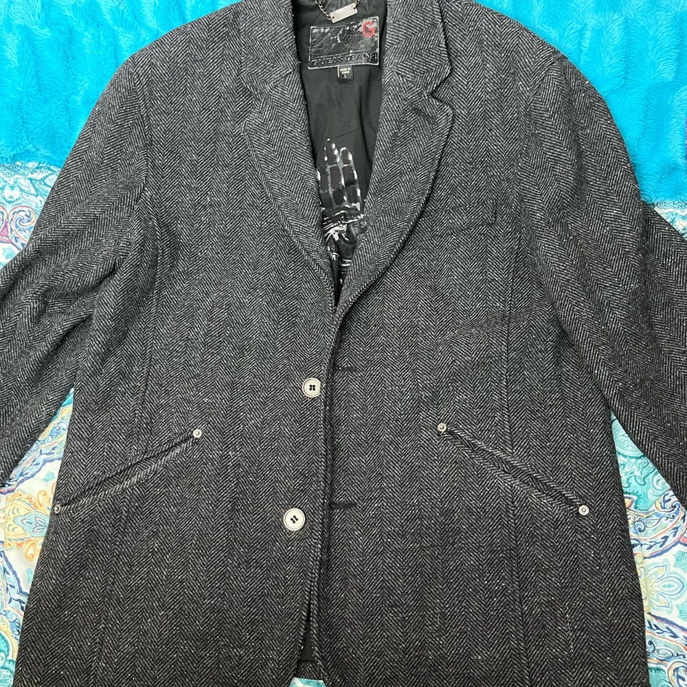 Vintage Guess Mens Large Sports Coat
